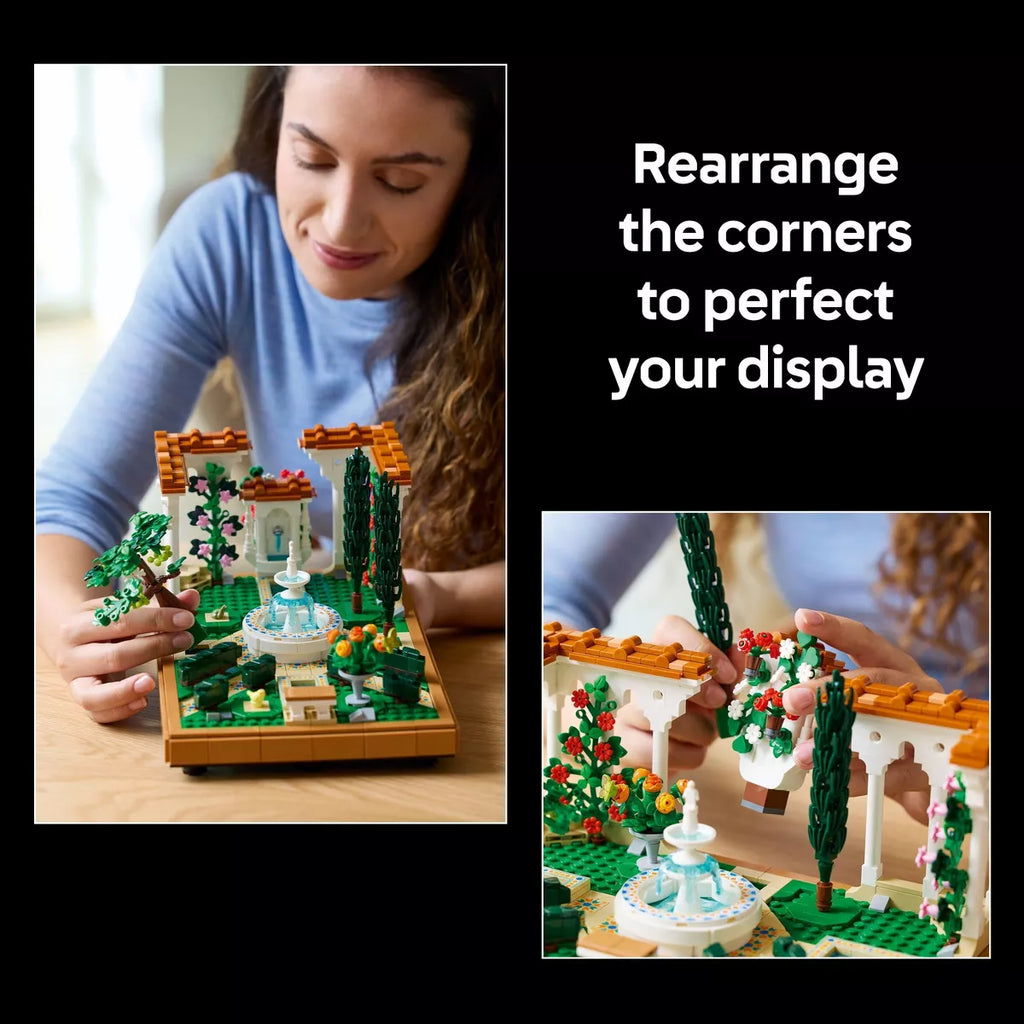 LEGO Icons Fountain Garden Building Set, DIY Kit for Adults 10359