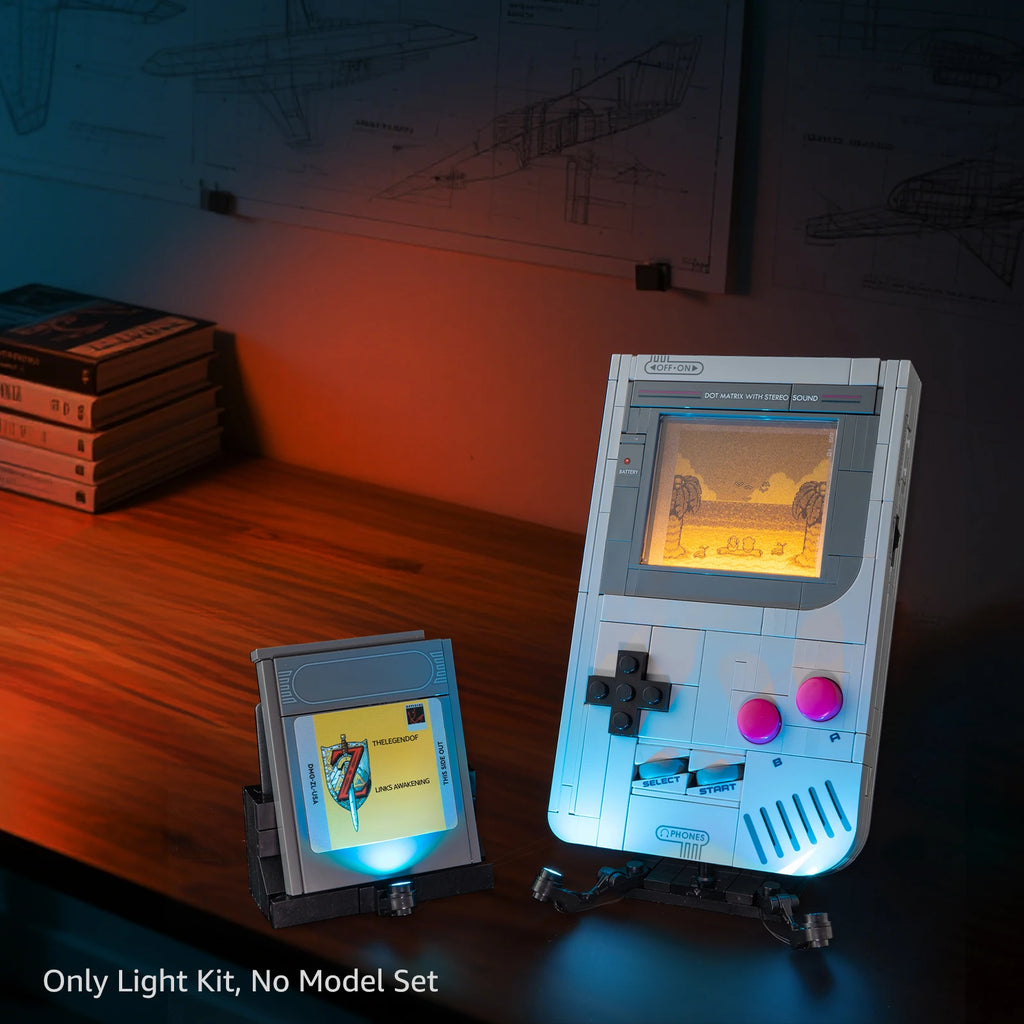 LED Light Kit Suitable for Lego Gameboy Game Boy 72046 Building Blocks Decorative Lamp Not Include Lego Building
