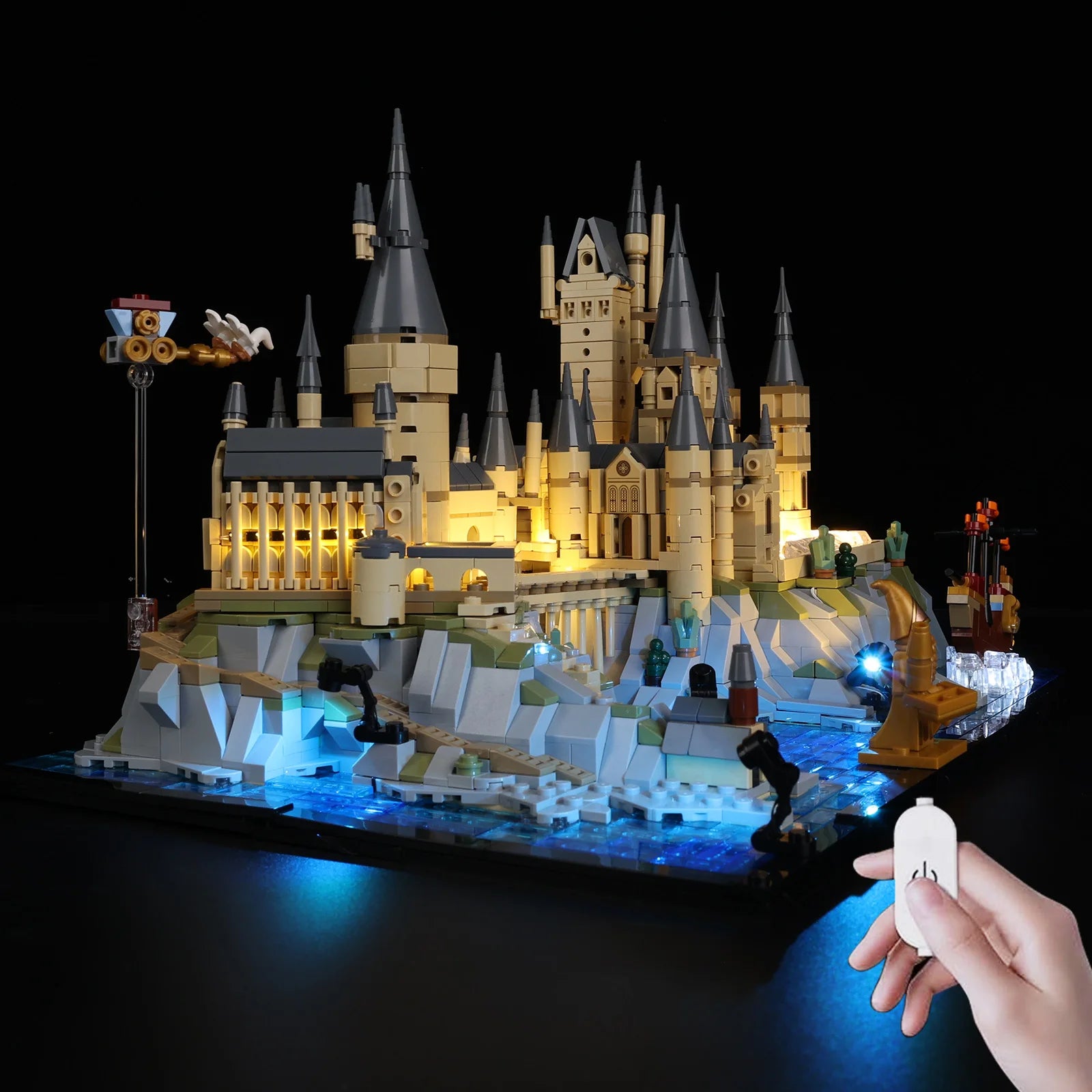 LED Light Kit Suitable for Lego 76419 Harry Potter Hogwarts Building Blocks Decorative Lamp Not Include Lego Building