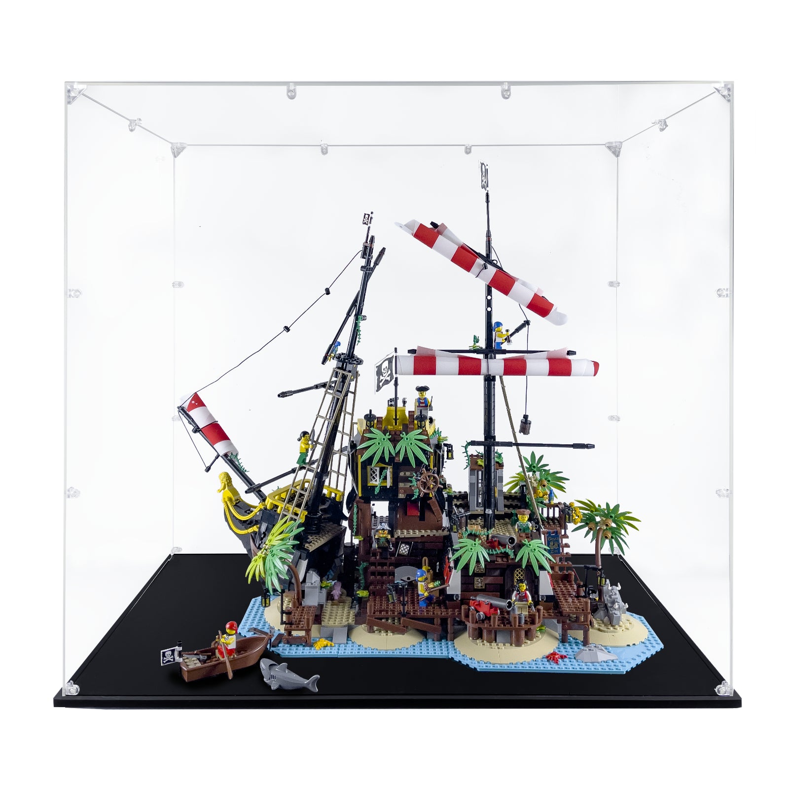 SONGLECTION® Display Case for LEGO Pirates of Barracuda Bay #21322