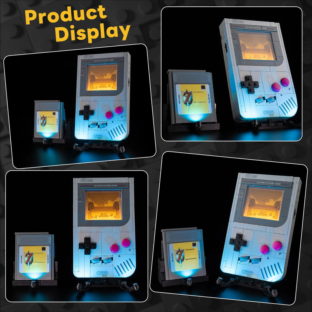 LED Light Kit Suitable for Lego Gameboy Game Boy 72046 Building Blocks Decorative Lamp Not Include Lego Building