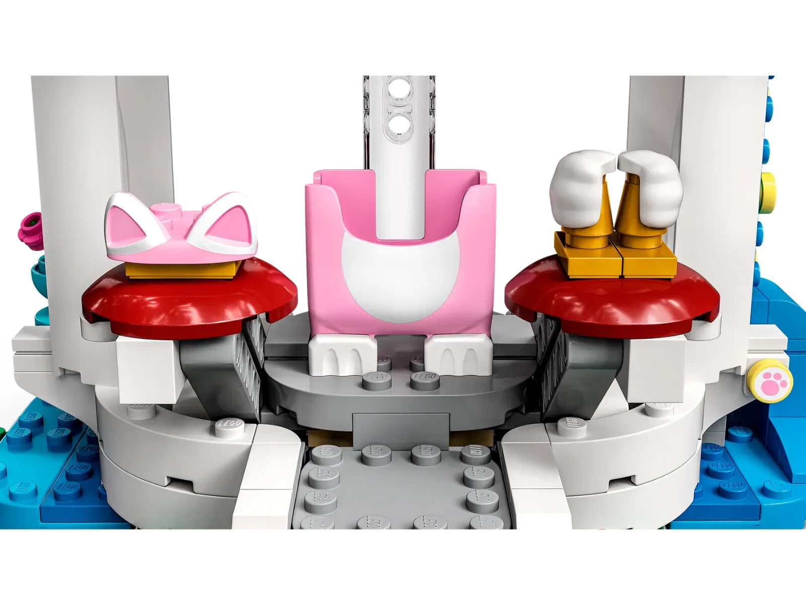 Lego Cat Peach Suit and Frozen Tower - Expansion Set 71407 Super Mario Set