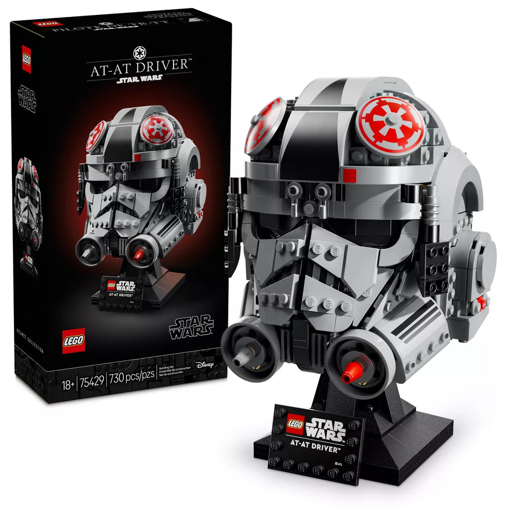 LEGO Star Wars: the Empire Strikes Back AT-AT Driver Helmet Building Set for Adults 75429