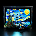 LED Light Kit Compatible with Starry Night Lego 21333, DIY Lighting for Van Gogh Starry Night (NO Model), Creative Decor Lights for Home Office Display (ONLY Lights)