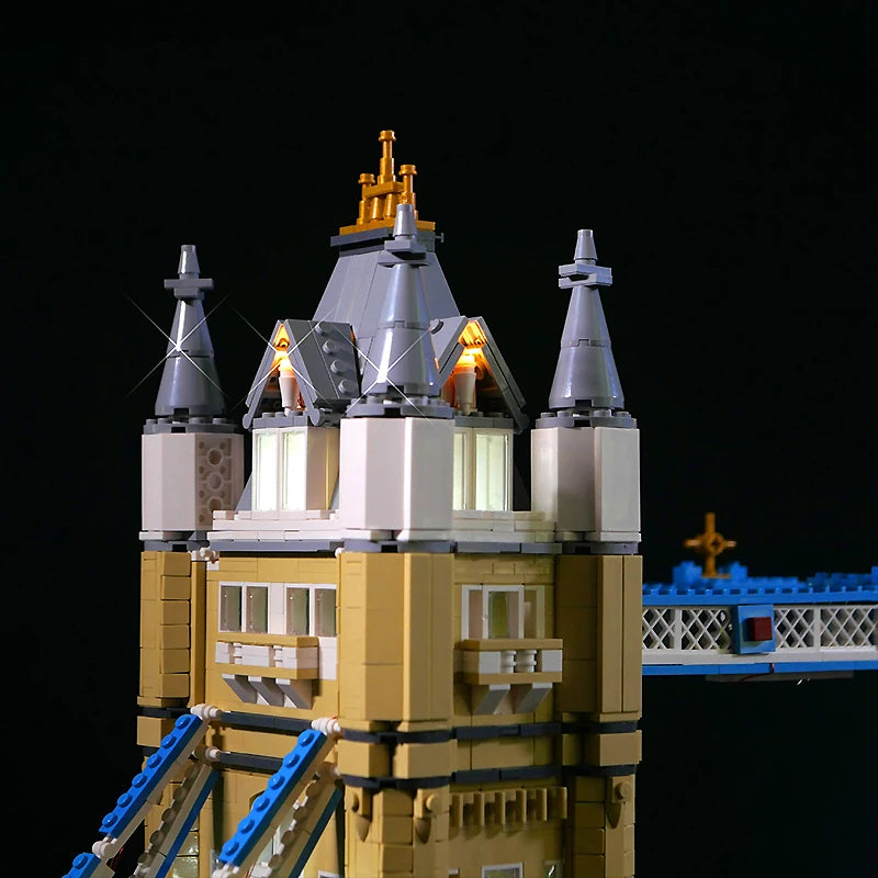 Diy LED Light Kit for LEGO 10214 Tower Bridge (Only LED Light,Without Blocks Model )