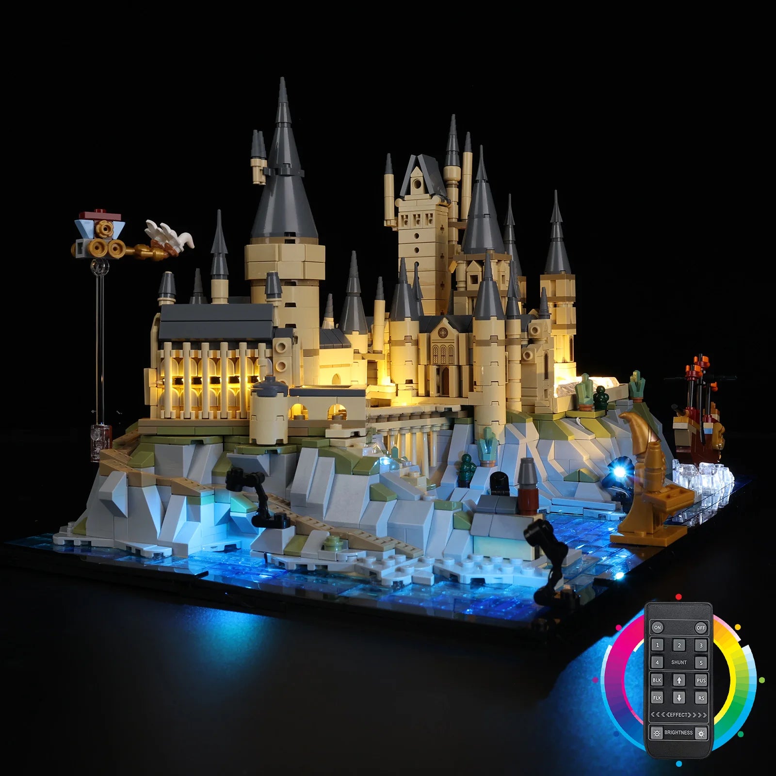 LED Light Kit Suitable for Lego 76419 Harry Potter Hogwarts Building Blocks Decorative Lamp Not Include Lego Building