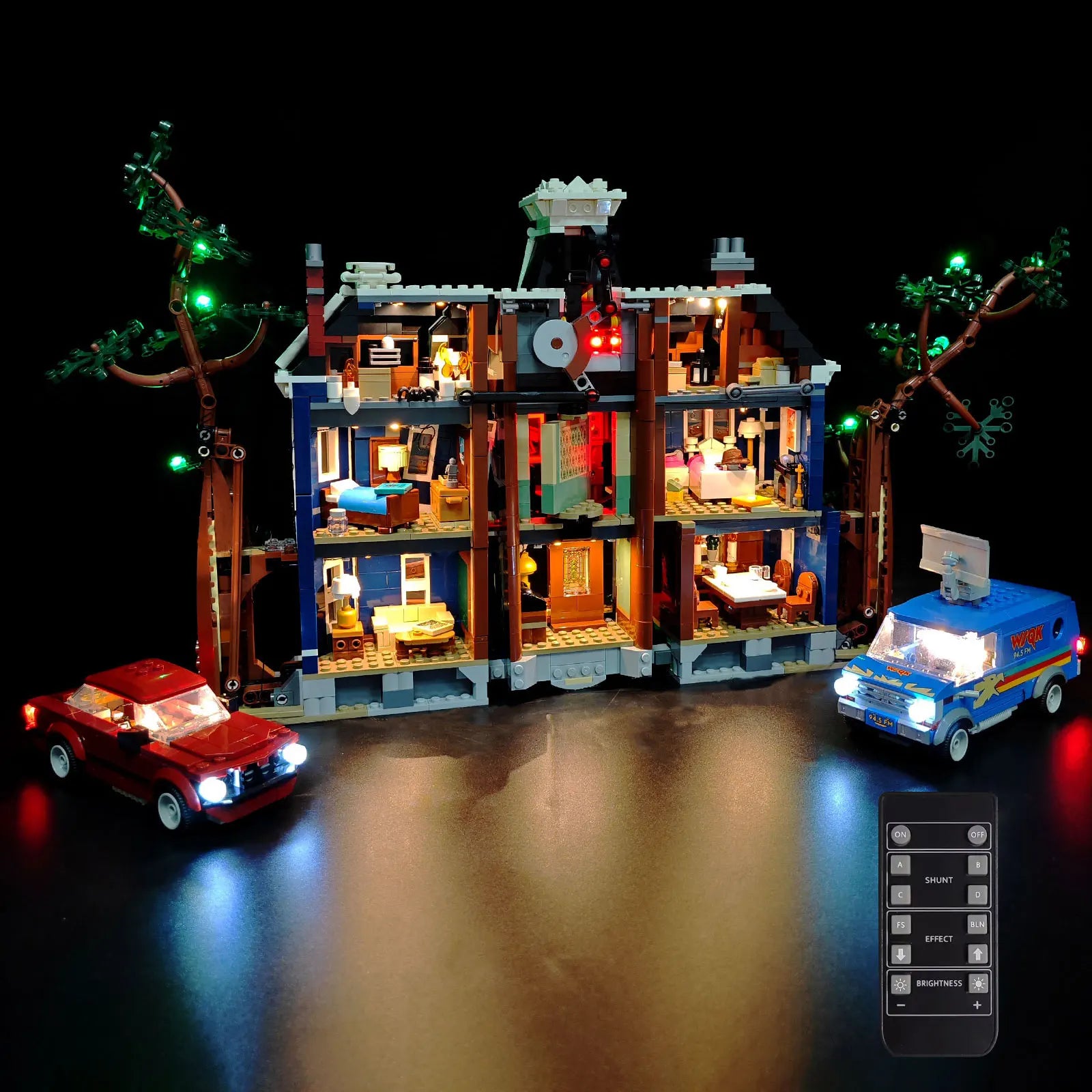 LYBMTWF LED Lighting Kit Compatible with Lego 11370 Stranger Things the Creel House (NOT Include the Building Bricks)