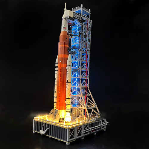BYB LED Light for LEGO 10341 Artemis Space Launch Building Blocks Decorative Lamp Remote Control (Not Include Building Blocks)
