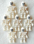7 NEW LEGO SKELETON LOT Halloween Minifig Minifigure Figure Pirates Castle Toy