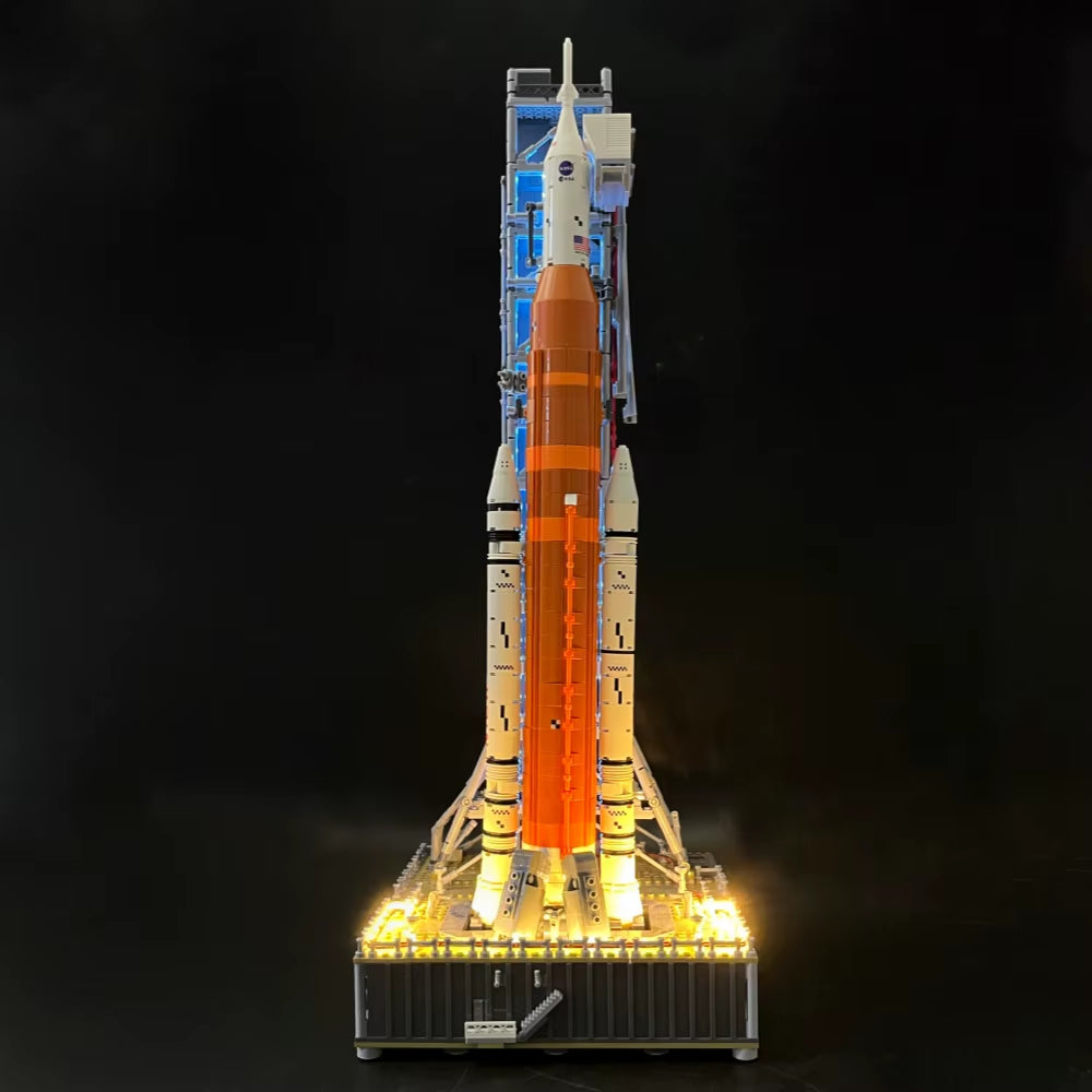 BYB LED Light for LEGO 10341 Artemis Space Launch Building Blocks Decorative Lamp Remote Control (Not Include Building Blocks)