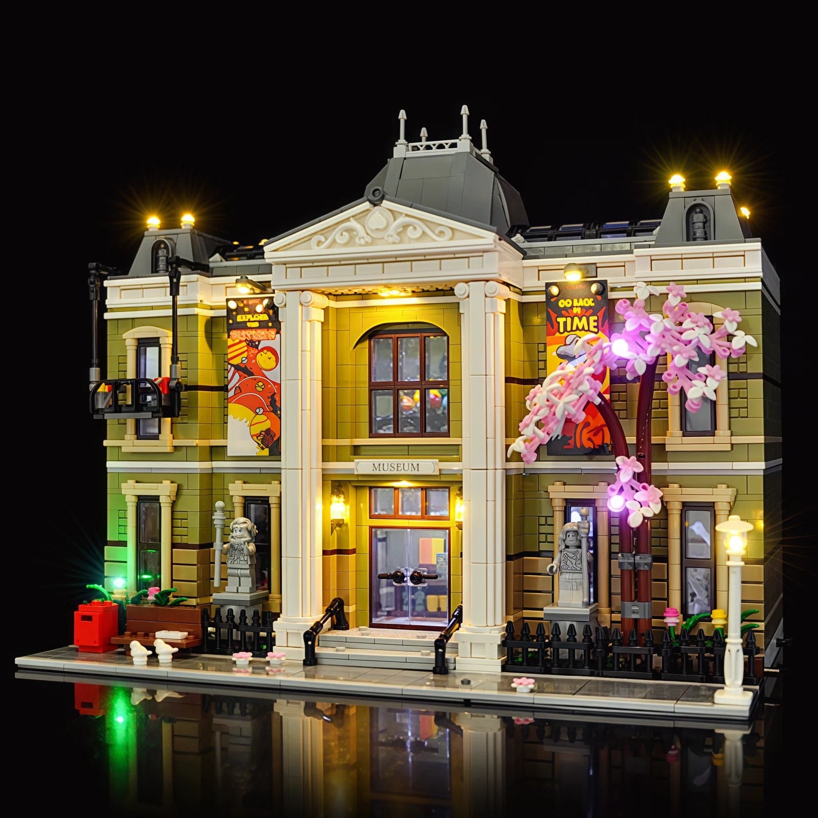 (Not Include Building Blocks ) LED Lights for Lego 10326 Natural-History Museum Decorative Lamp with Battery Box