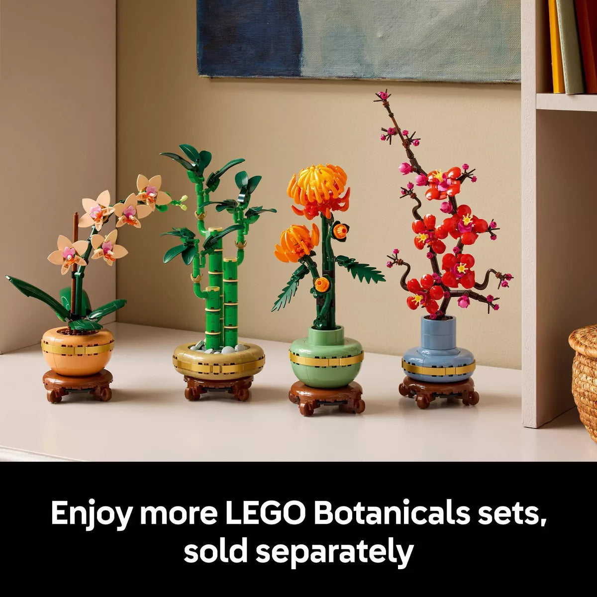 LEGO Botanicals Evergreen Collector’S Set for Gifting and Home Decor 66809