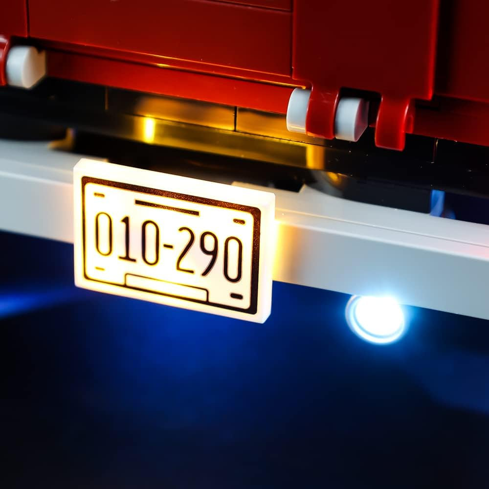 LED Light Kit Compatible with Lego Set 10290, Lighting Accessories Compatible with Creator Pickup Truck, Lights Only (Model Not Included), RC Version
