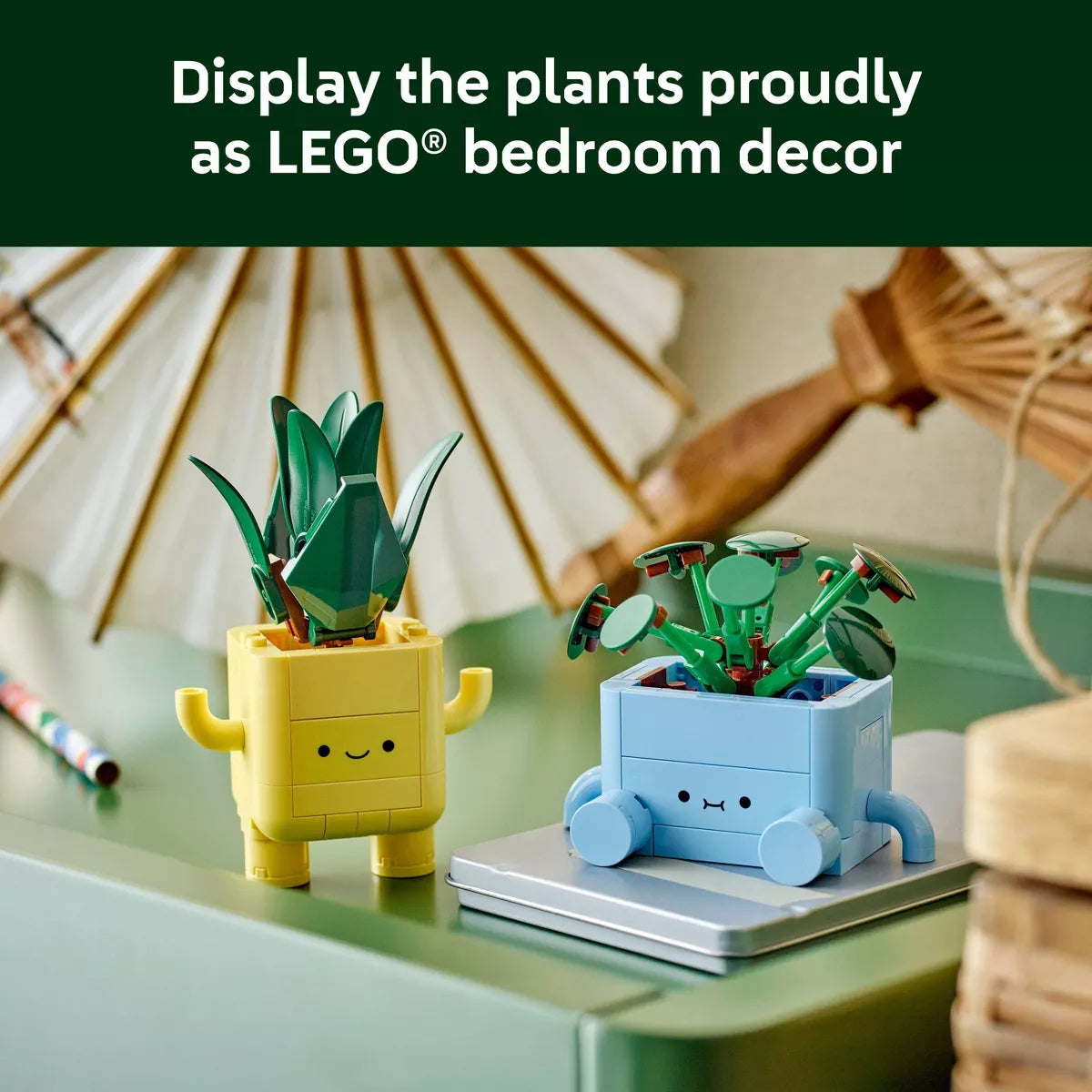 LEGO Botanicals Happy Plants Toy for Kids 9+ 10349
