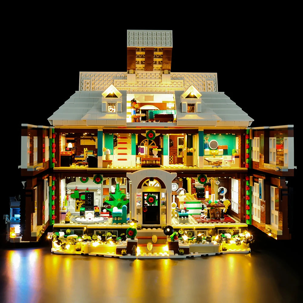 Led Light Kit 21330 Building Blocks Home Alone for LEGO Ideas (Only Light Kit Included)