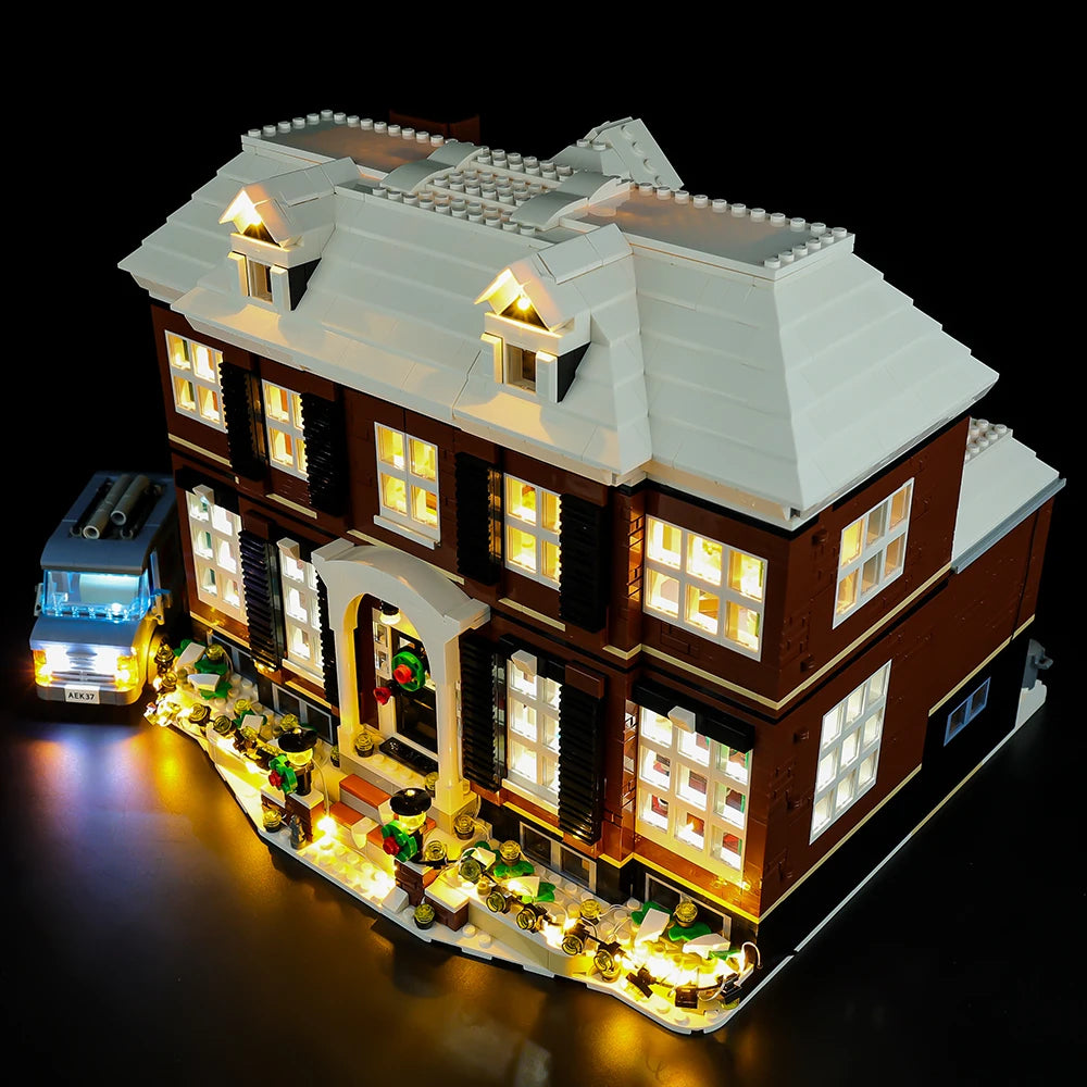 Led Light Kit 21330 Building Blocks Home Alone for LEGO Ideas (Only Light Kit Included)