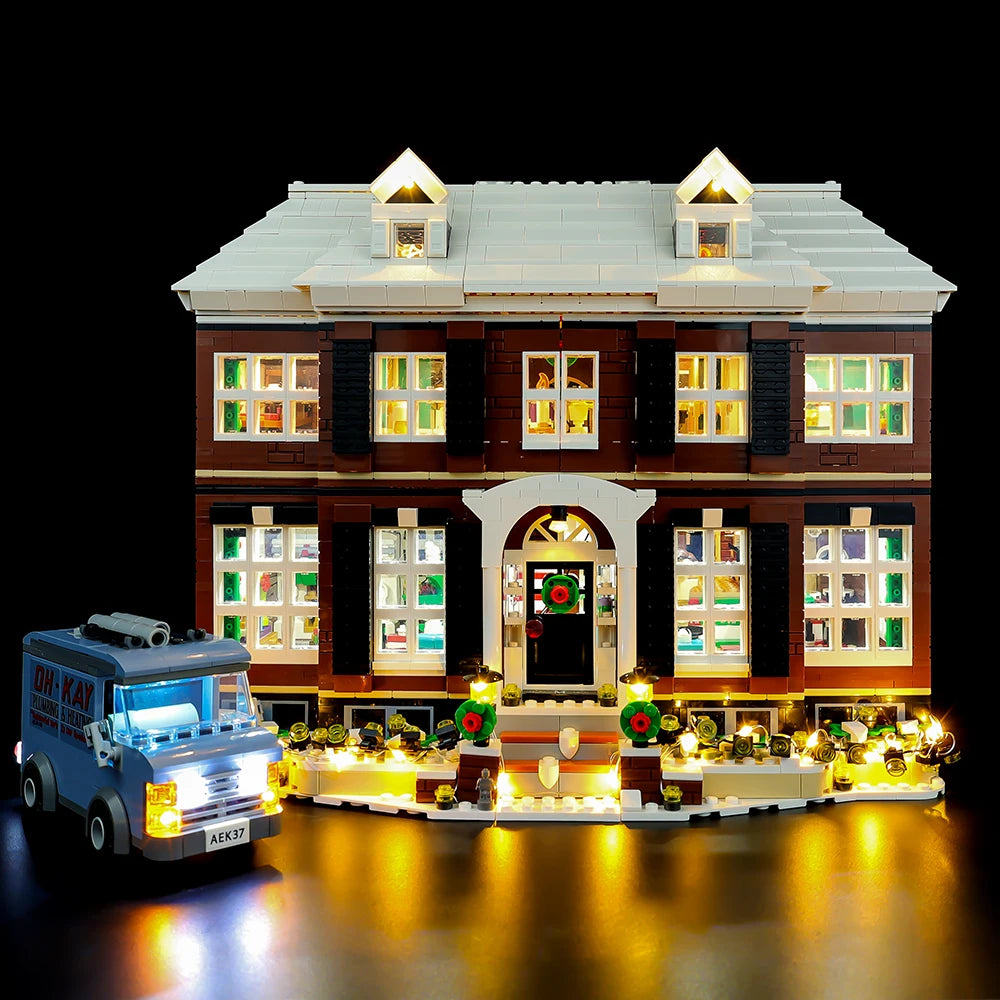 Led Light Kit 21330 Building Blocks Home Alone for LEGO Ideas (Only Light Kit Included)