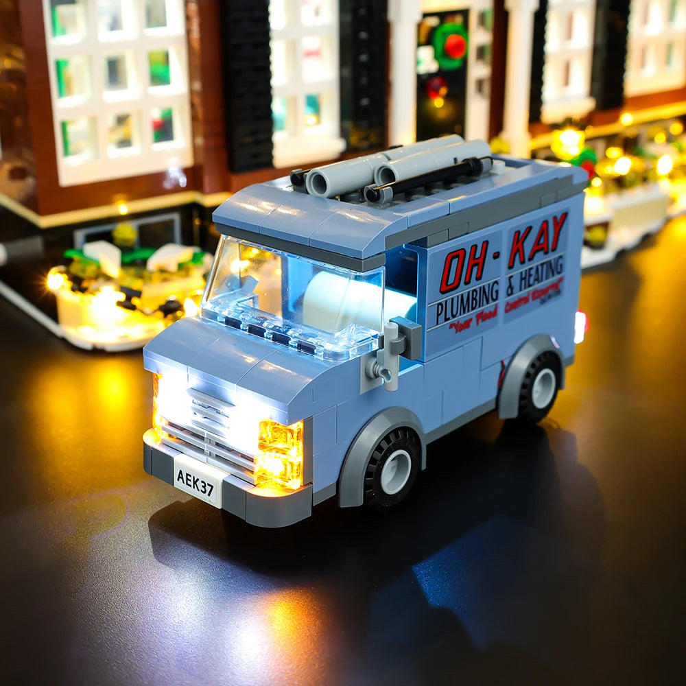 Led Light Kit 21330 Building Blocks Home Alone for LEGO Ideas (Only Light Kit Included)