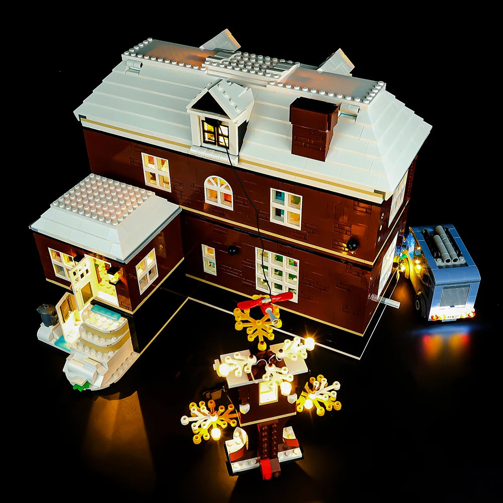 Led Light Kit 21330 Building Blocks Home Alone for LEGO Ideas (Only Light Kit Included)