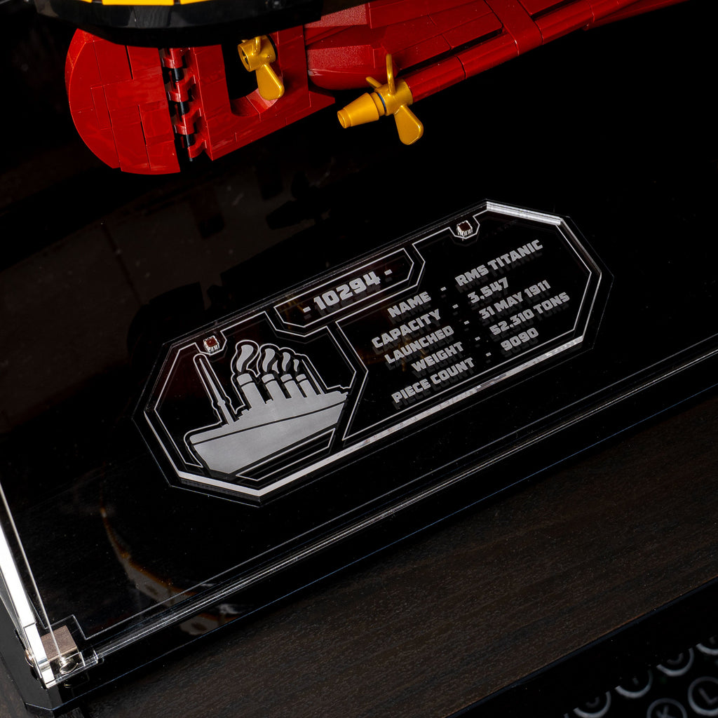 Display Case for LEGO® Titanic (10294)