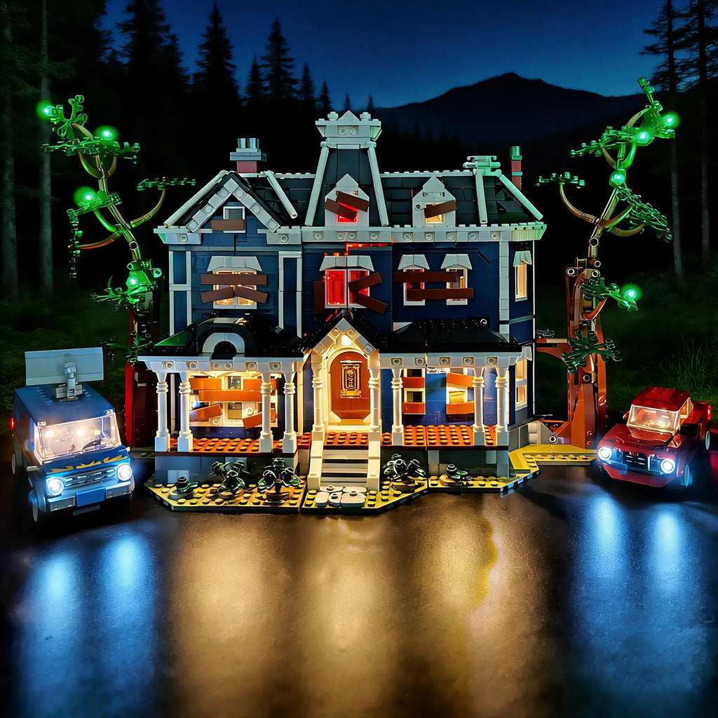 LYBMTWF LED Lighting Kit Compatible with Lego 11370 Stranger Things the Creel House (NOT Include the Building Bricks)