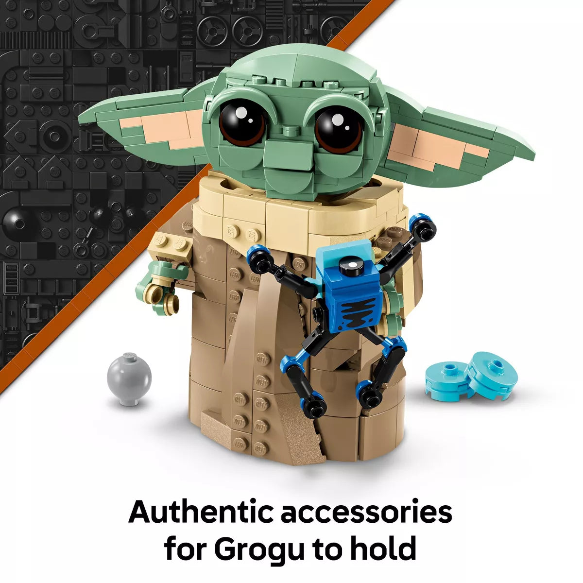 LEGO Star Wars the Mandalorian: Grogu with Hover Pram Buildable Toy Figure 75403