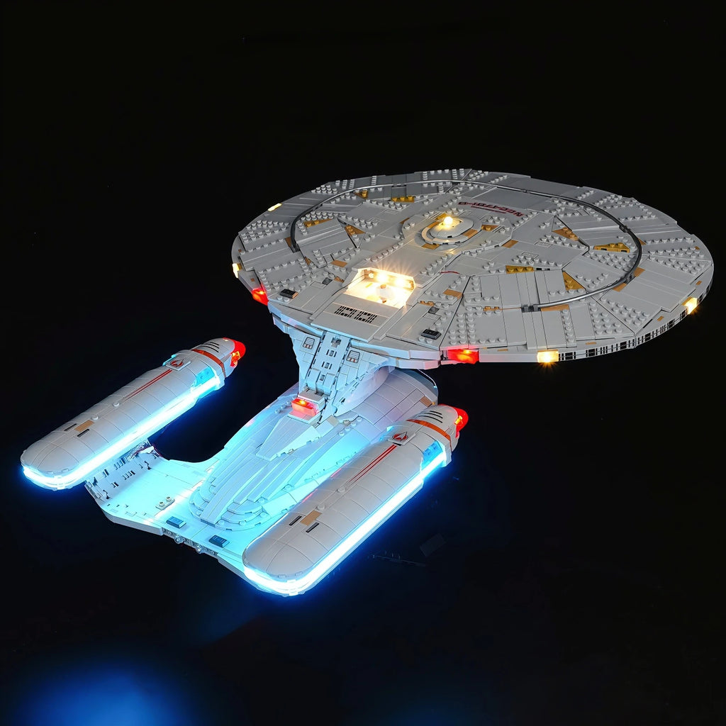 LED Light for Lego 10356 Icons Star Trek: U.S.S. Enterprise NCC-1701-D Decorative Lamp with Battery Box