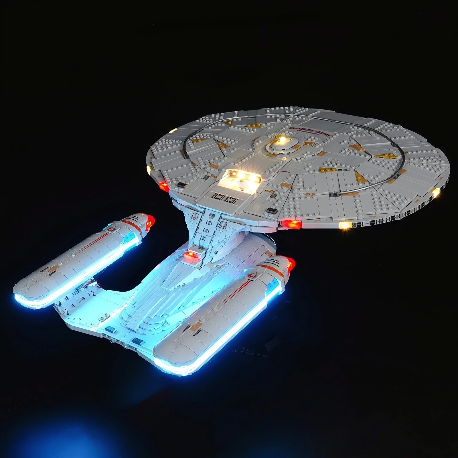 LED Light for Lego 10356 Icons Star Trek: U.S.S. Enterprise NCC-1701-D Decorative Lamp with Battery Box