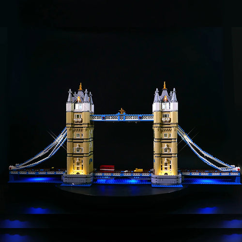 Diy LED Light Kit for LEGO 10214 Tower Bridge (Only LED Light,Without Blocks Model )