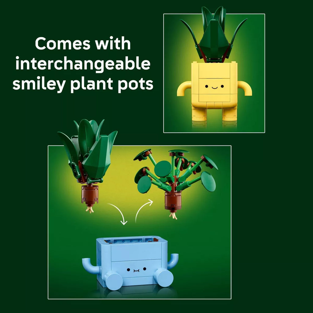 LEGO Botanicals Happy Plants Toy for Kids 9+ 10349