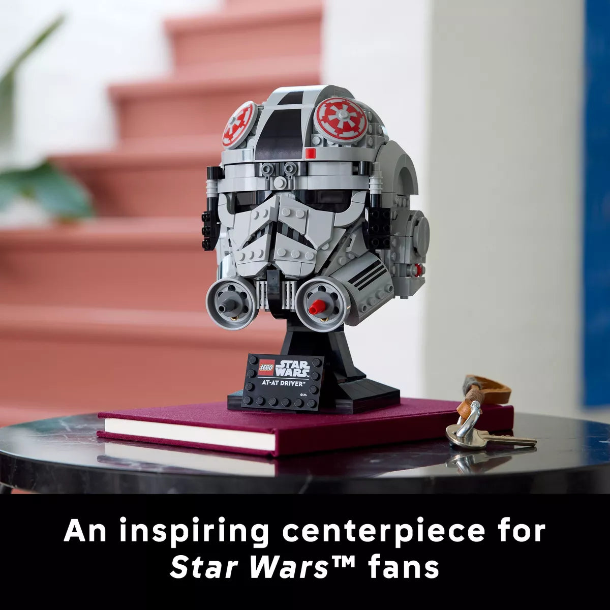 LEGO Star Wars: the Empire Strikes Back AT-AT Driver Helmet Building Set for Adults 75429