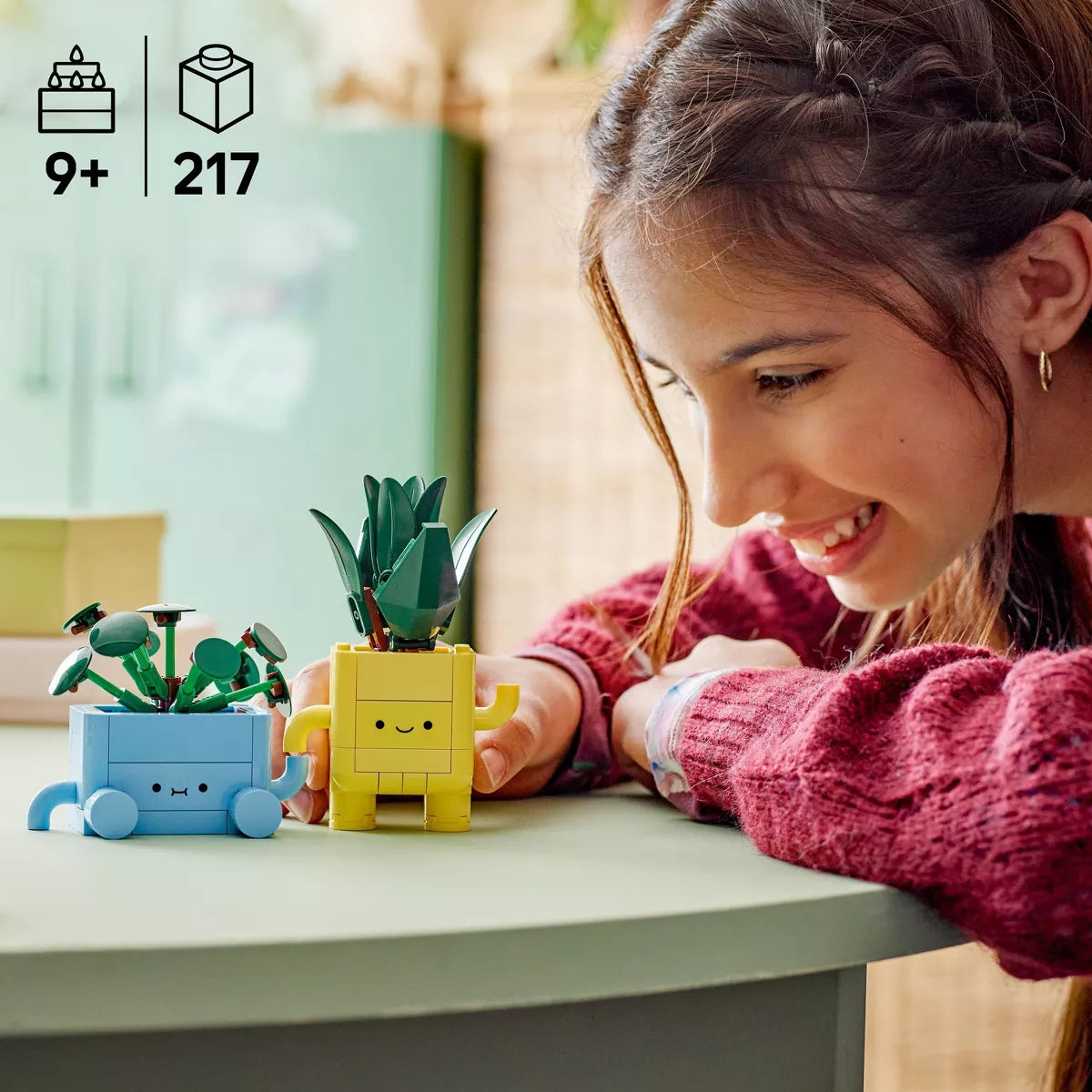 LEGO Botanicals Happy Plants Toy for Kids 9+ 10349