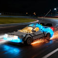 LED Light Kit Suitable for Lego Time Machine from Back 77256 Building Blocks Decorative Lamp Not Include Lego Building