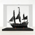 Acrylic Display Case for Lego 10365 Corsair Black Pearl Model, Transparent Dust-Proof Case,Display Box(Display Case Only)